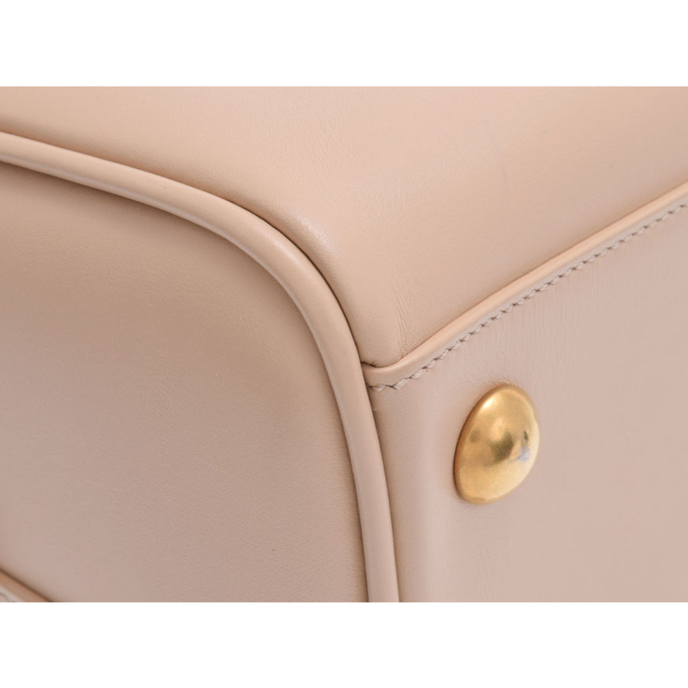 Saint Laurent Duffle Leather Beige Tan Handbag Strap - Picture 7 of 11